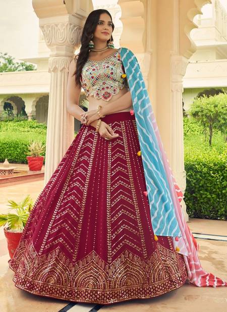 Deep Pink Colour Bridesmaid Vol 23 Khushbu New Latest Designer Exclusive Ethnic Wear Lehenga Choli Collection 2194